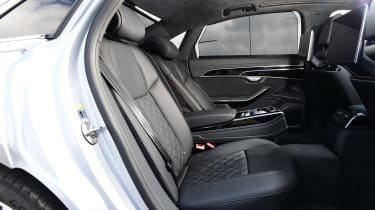 Audi A8 vs Mercedes S Class - Audi rear seats